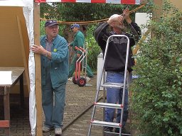 Aufbau Seefest 2008